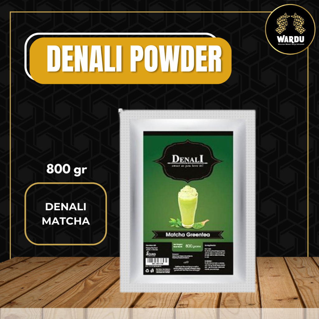 

DENALI Matcha Greentea 800 gram/Denali Powder /Mix