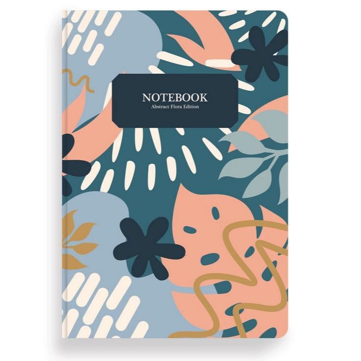 

Notebook A5 Hardcover Flora INA CREATIVE | Diary | Journal | Buku Catatan Bergaris