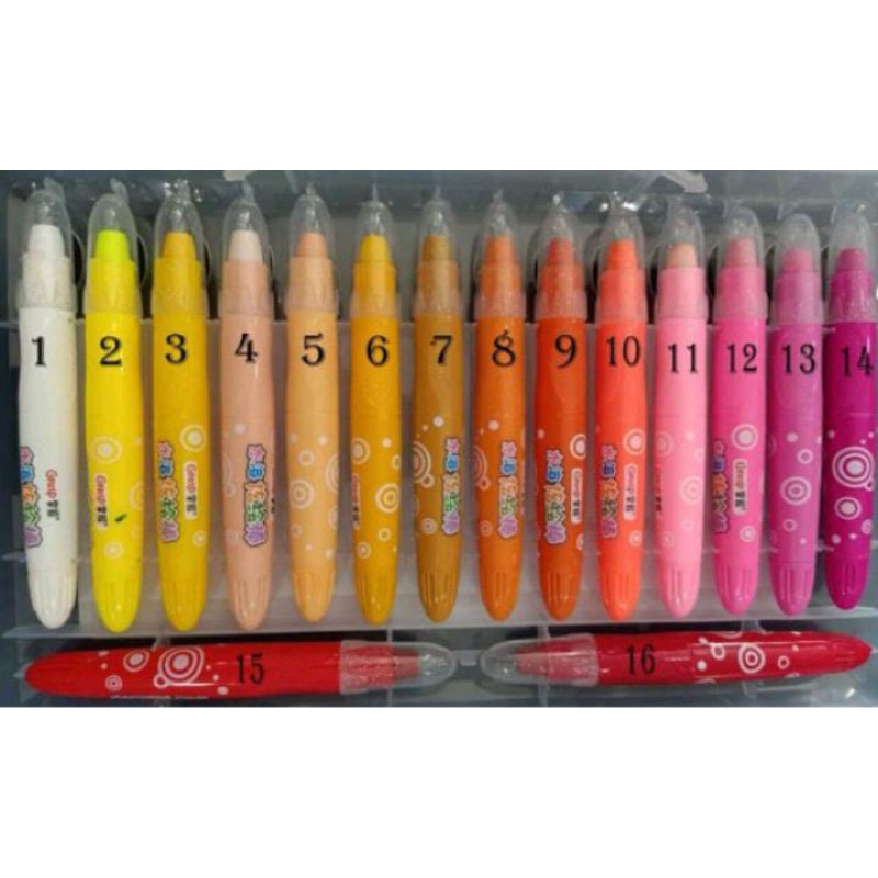 

(HARGA PER 1 pcs) Crayon Grasp Satuan Ukuran Besar Silky Gel