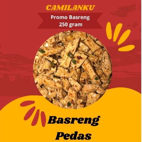 

BASRENG 250 GRAM / BASRENG PEDAS DAUN JERUK /BASRENG MURAH