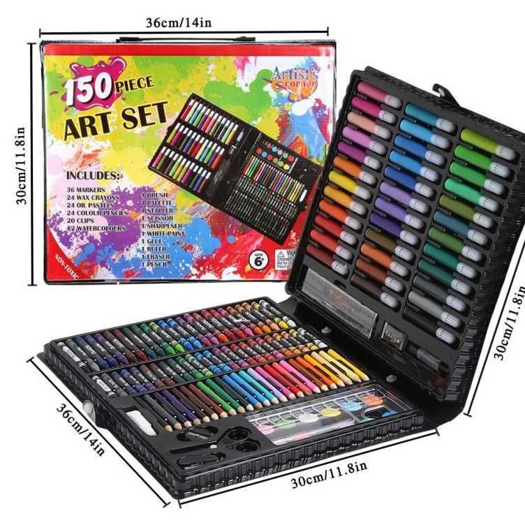 

Kejutan Promo 4668861528PCS ART CRAYON SET PENSIL WARNA LUKIS MENGGAMBAR PASTEL ANAK FULL SET ALAT MAINAN EDUKASI