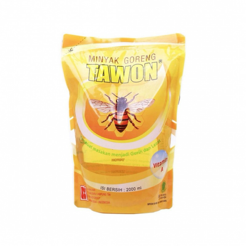 

Minyak Goreng Tawon 2 L 1 L kemasan 1 dus