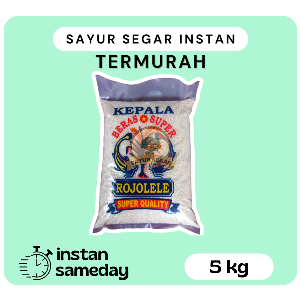 

Beras Rojolele 5Kg - Sayursegarinstan