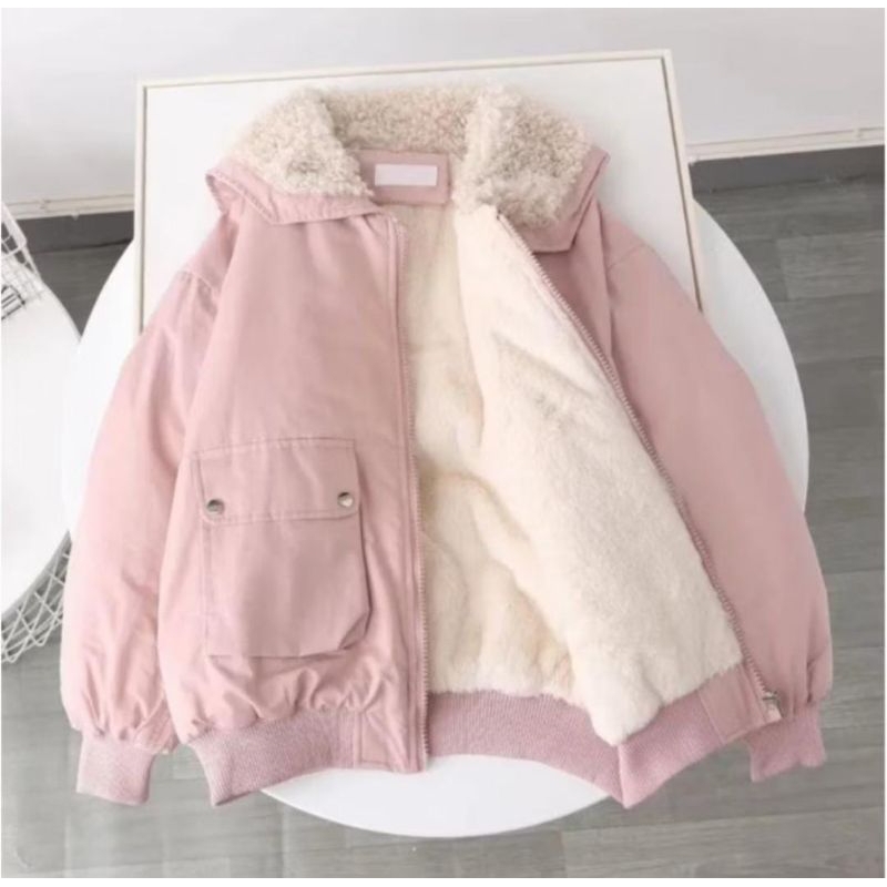 jaket winter wanita musim dingin jaket korean style jaket hangat