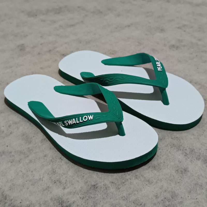 Macam-Macam Sandal Jepit Pria Wanita/Sandal Jeit Swallow Pearl Putih 10-10,5