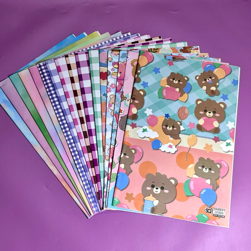 

Kertas Kado aneka motif karakter lucu anak kertas pembungkus kado ulang tahun ecofootwear.id