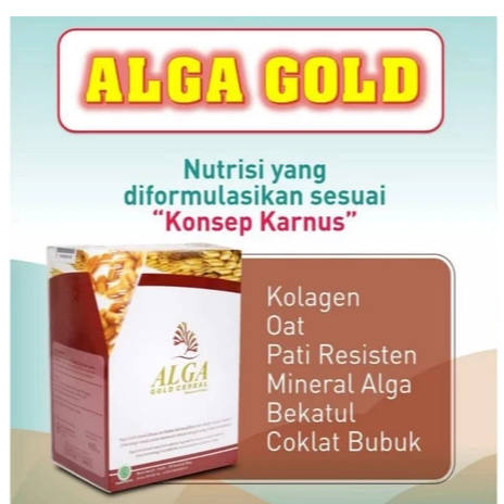 

Minuman Sereal Alga Gold AG Asli