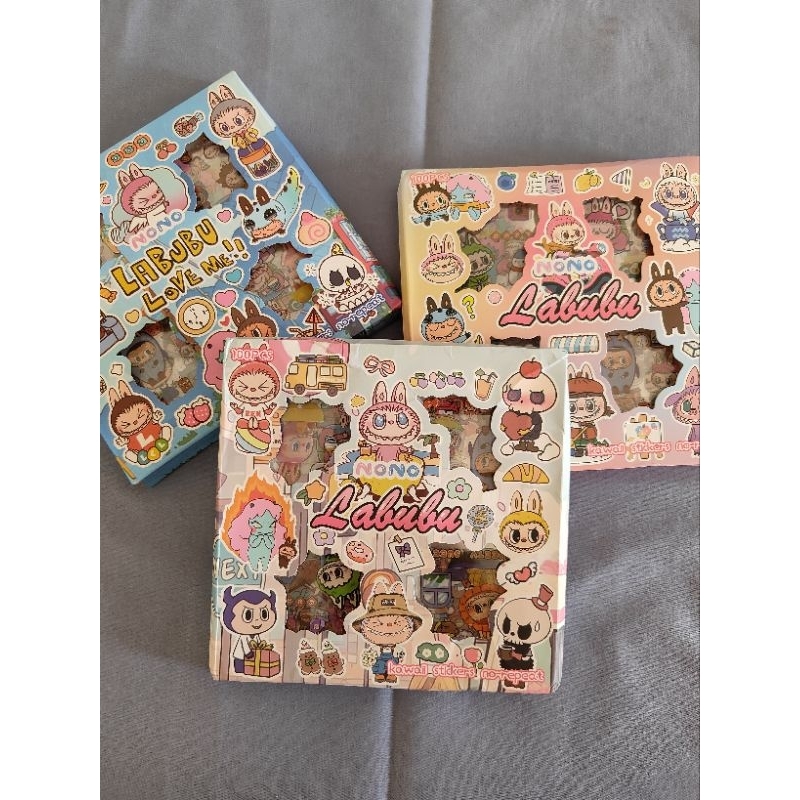 

STIKER BOX LABUBU AVENGERS SPIDERMAN MICKEY POOH ISI 100