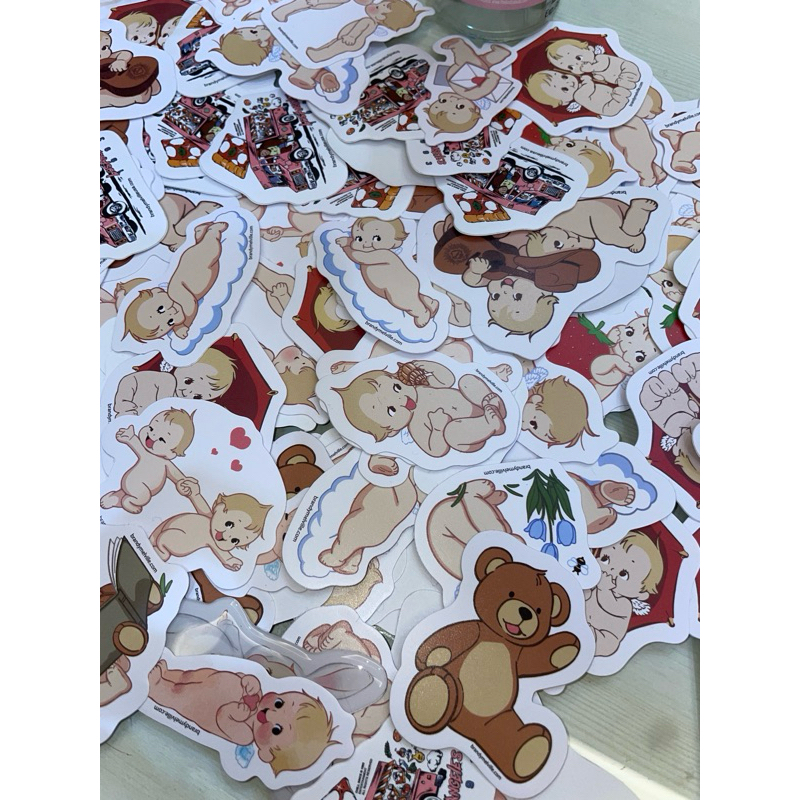 BACA DESK! 2024 brandy melville stickers y2k top brandy