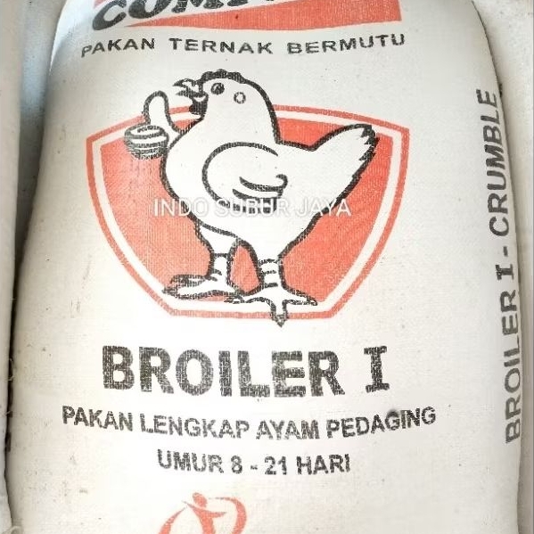 [ 1 Zak 50 KG] BR 1 & BR 2 Pakan Ayam Pedaging Anak ayam Karungan