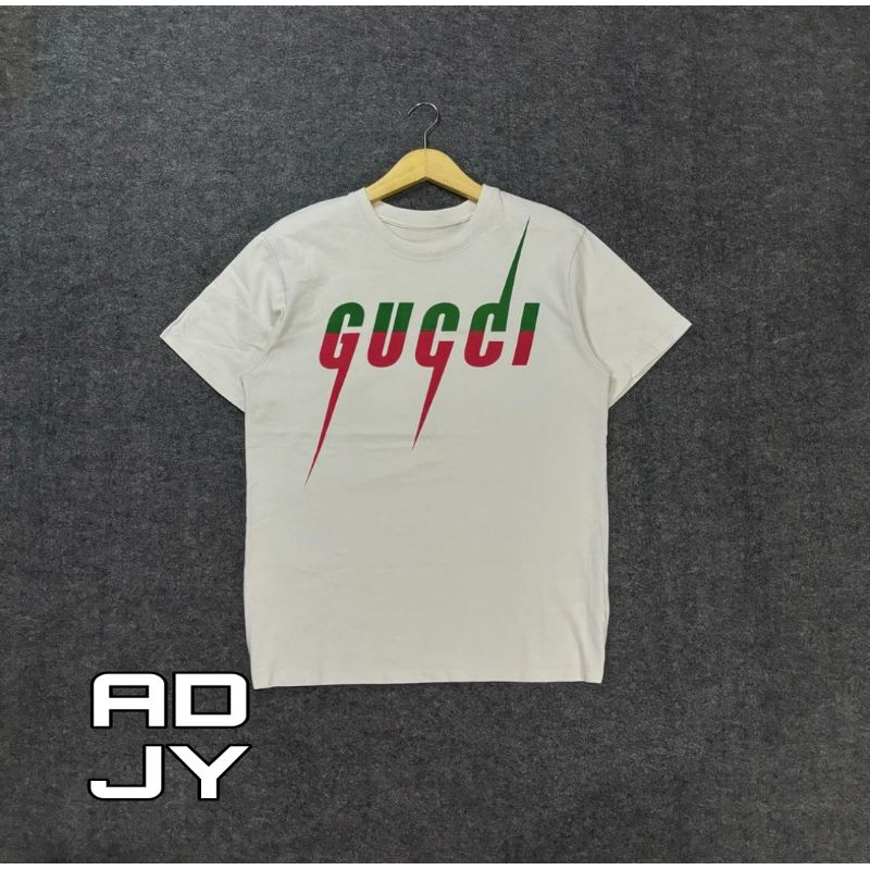 T-SHIRT GUCCII* | KAOS PRIA WANITA BRANDED TERBARU KEKINIAN MURAH BERKUALITAS IMPORT | BIG SIZE JUMB