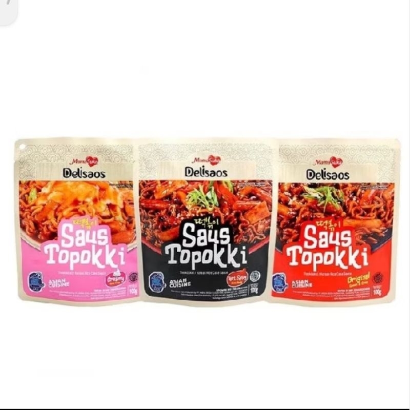 

MamaSuka Delisaos Saus Topokki Halal 100g