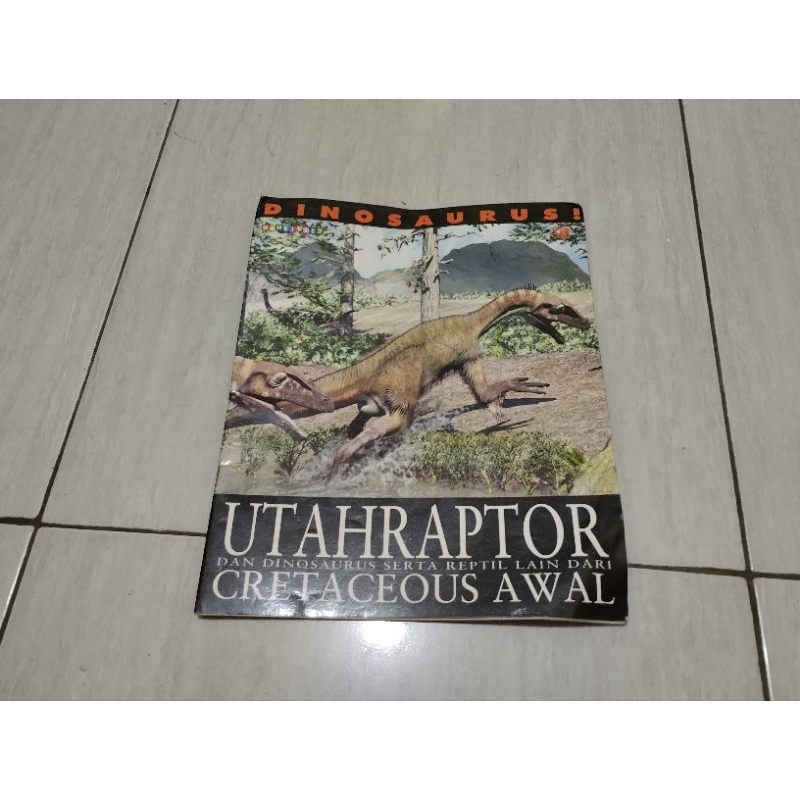 Cergam Komik Utahraptor Dinosaurus