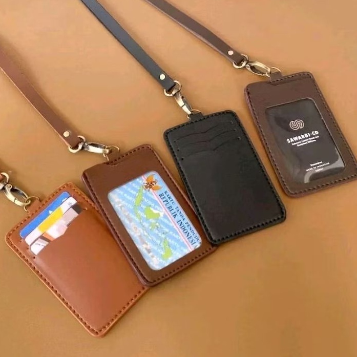 

Banyak Dibeli ID Card Holder Kulit Name Tag Holder Kulit by Sawargico Saner