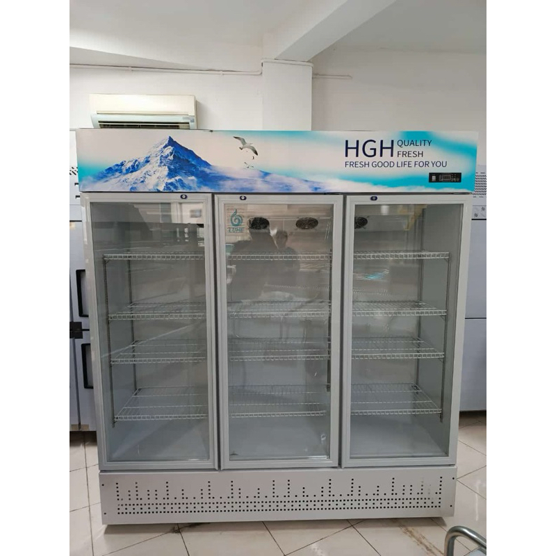 kulkas chiller showcase 3 pintu baru 100%