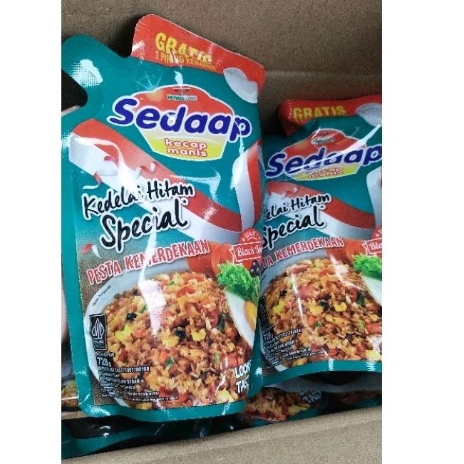 

Kecap Sedaap Kedelai Hitam Spesial 728gr Tanpa Piring