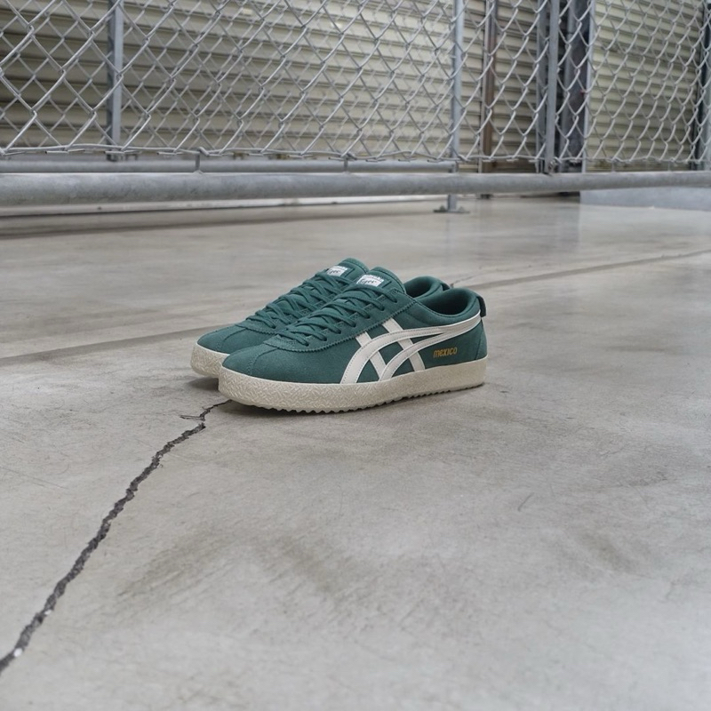 Onitsuka tiger mexico delegation suede green
