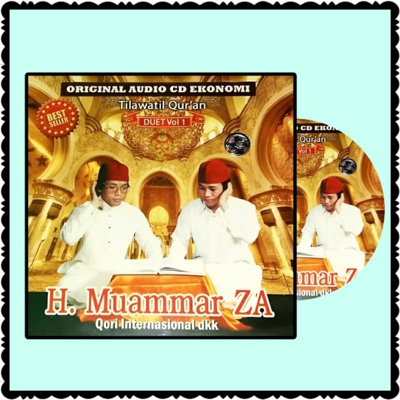 KASET CD MOBIL-KASET CD TILAWATIL QURAN QORI H MUAMMAR ZA SARITILAWAH-KASET CD TILAWAH KH MUAMMAR ZA