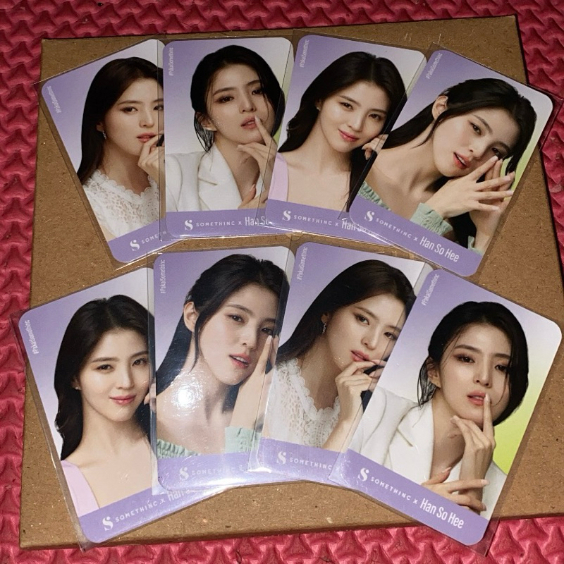 Photocard Han So Hee X Somethinc