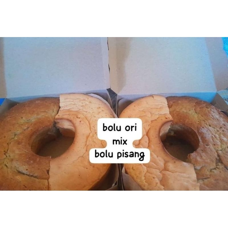 

bolu pisang campur bolu Original uk 20 cm
