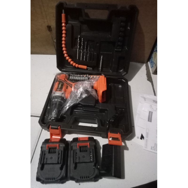 XENON CDID 1845 MESIN BOR BETON CAS BATERAI CORDLESS IMPACT DRILL 18 V