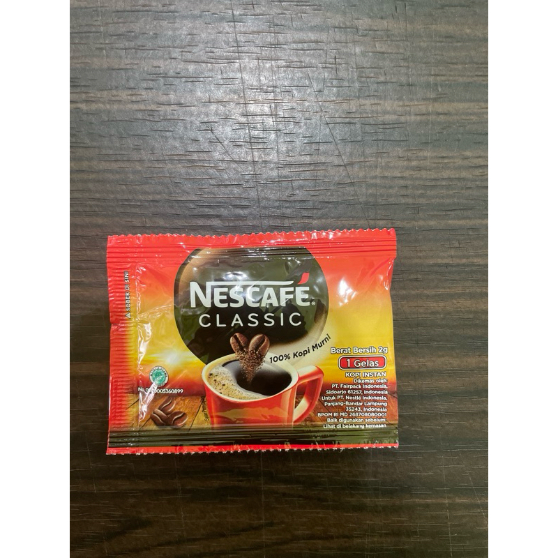 

nescafe saset | nescafe classic kopi saset instant kemasan 2gr