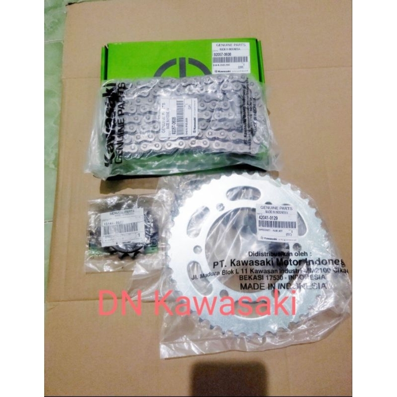 Gir set gir gear set ninja rr mono z250 SL original