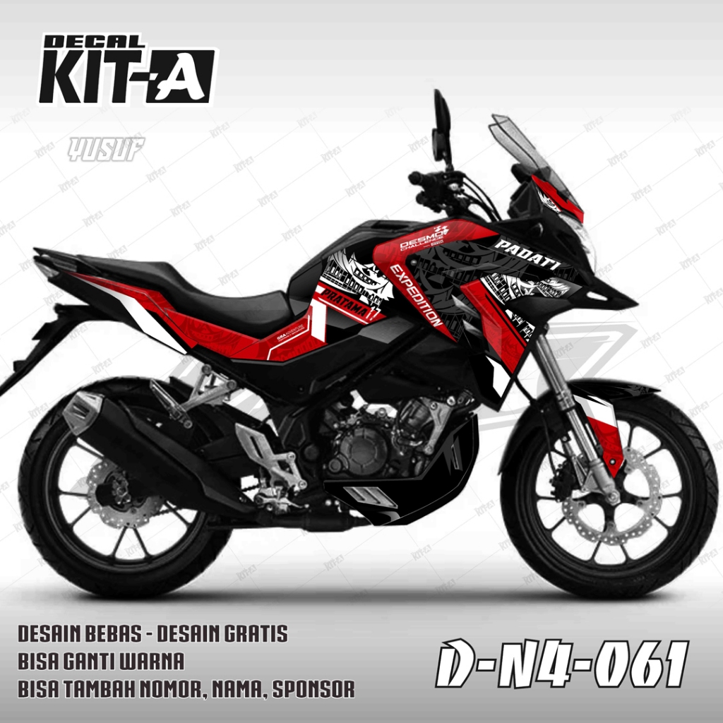 Decal Honda CB 150X RUMAH DAYAK Full Body Decal cb150x N4-061
