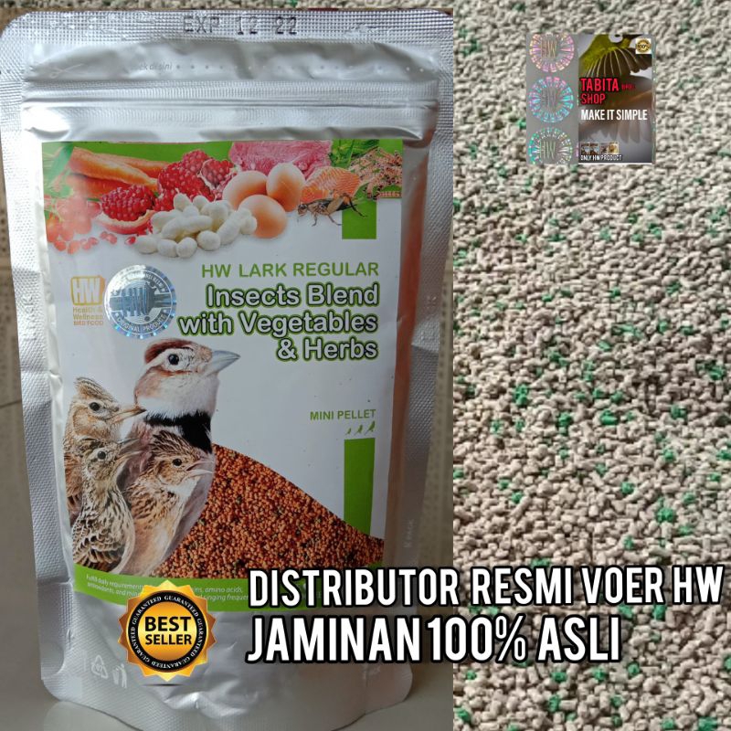 HW LARK REGULER PAKAN BURUNG BRANJANGAN/LARK/SONCA SERTA BURUNG PEMAKAN SERANGGA