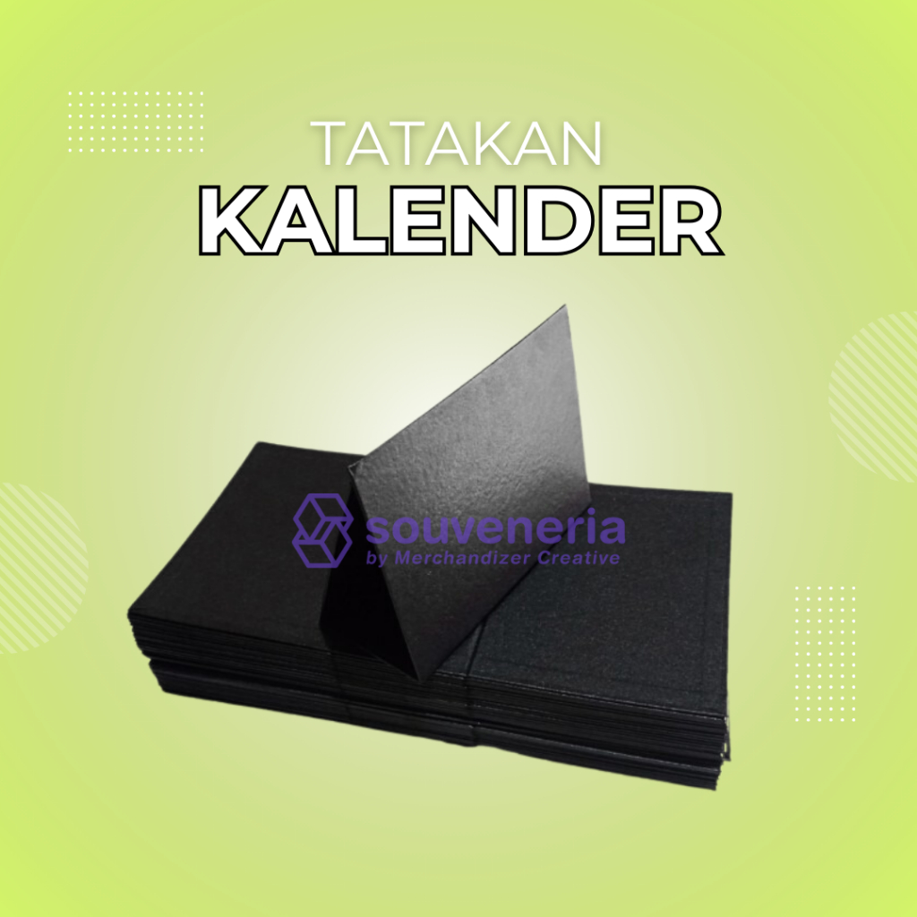 

Tatakan Kaki Kalender Meja Bahan Linen | Hard Cover | 21 x 15 cm - Landscape