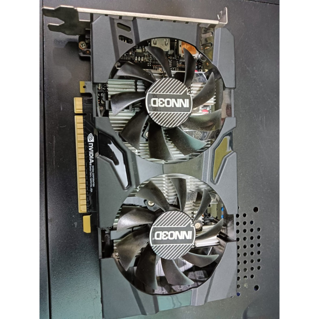 INNO 3D gtx 1050 2gb DUAL fan VGA GAMING Second