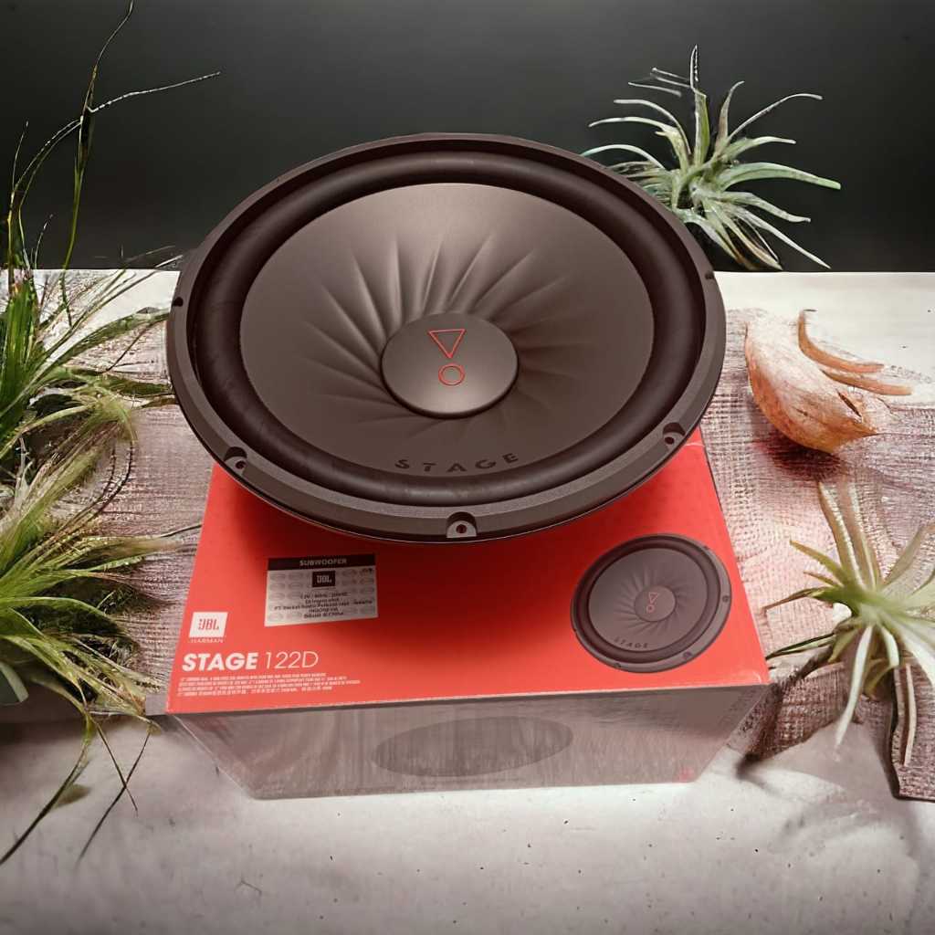 SIR LEO Subwoofer 12 inch JBL STAGE 122D Double Coil Magnet Subwofer Mobil 122 D Speaker audio mobil