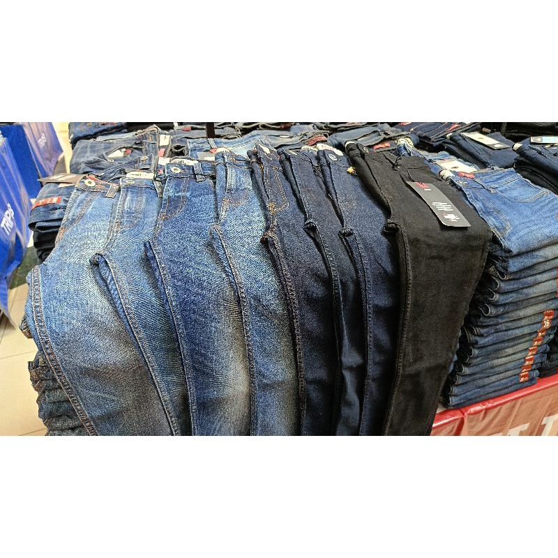 Celana panjang pria Gabrielle / The Gab's Celana Panjang Denim Pria SLIM Fit