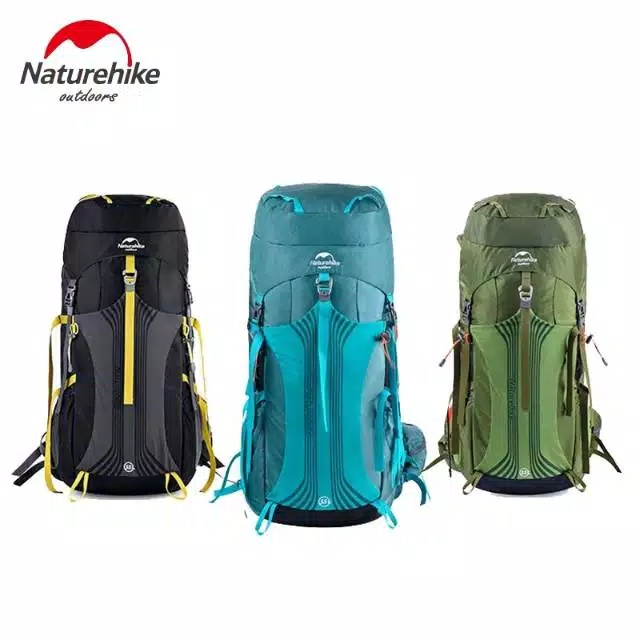 Carrier 55L Hiking backpack tas keril Naturehike