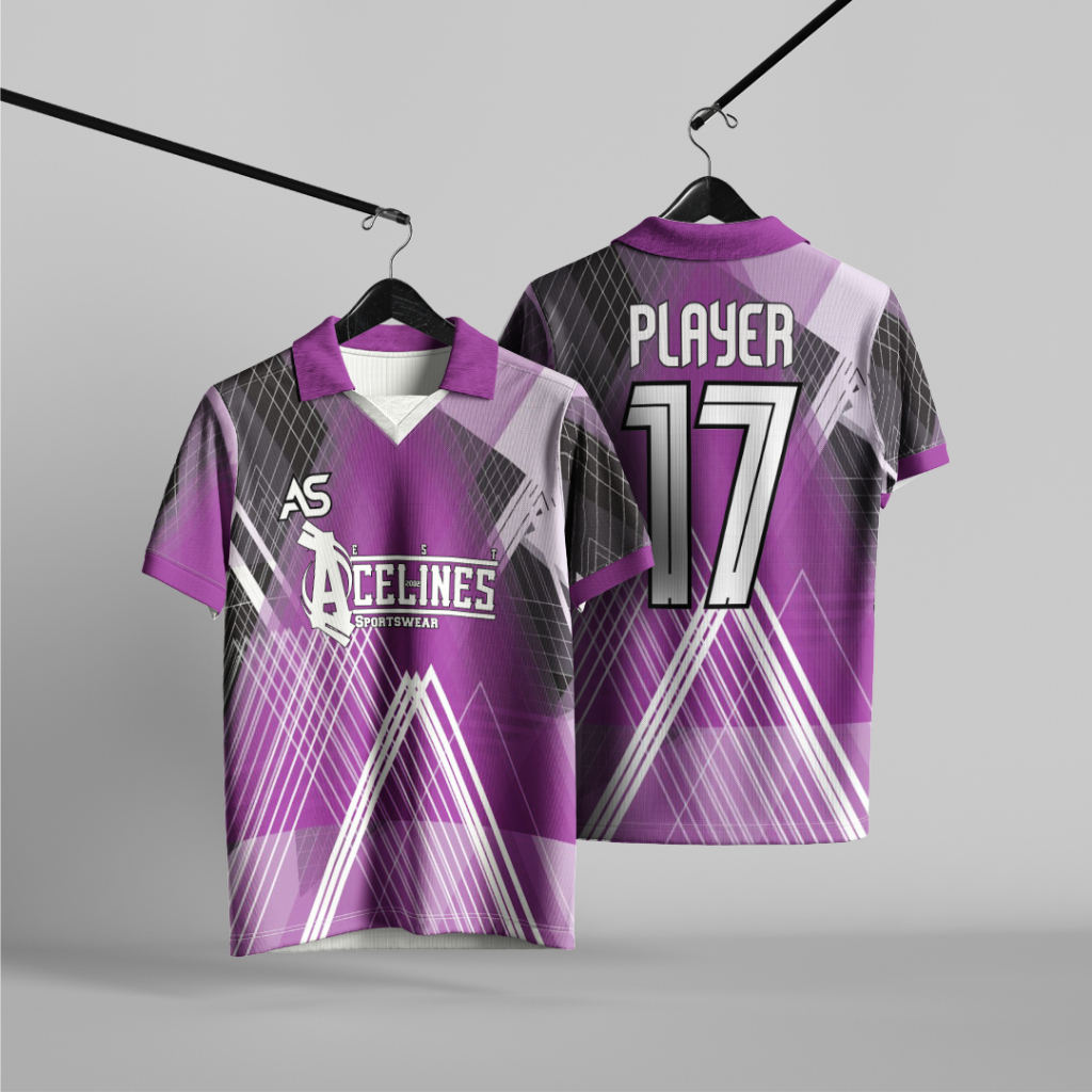 Jersey Futsal - Jersey Futsal Warna Hitam Ungu
