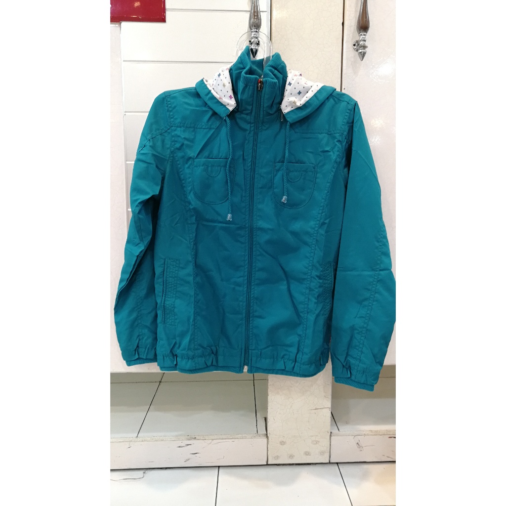 JAKET PARASIT WANITA RED UP XXL-5XL