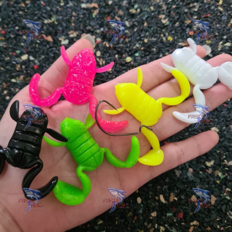 Umpan Pancing Softlure Walking Frog / Kodok Karet / Umpan Casting