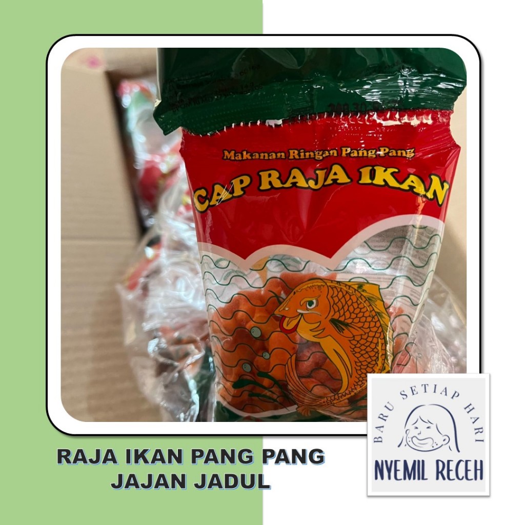 

Raja Ikan Pang Pang Jajan Jadul Isi 10pcs x 14gr