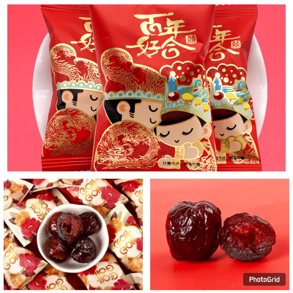 

Buah Kurma madu Wedding Permen Sangjit Permen Shuang xi Kurma Madu Teapai