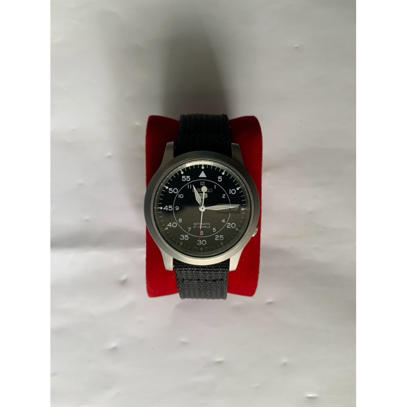 SEIKO | Seiko 5 SNK809K2 Military Black Dial Original Japan