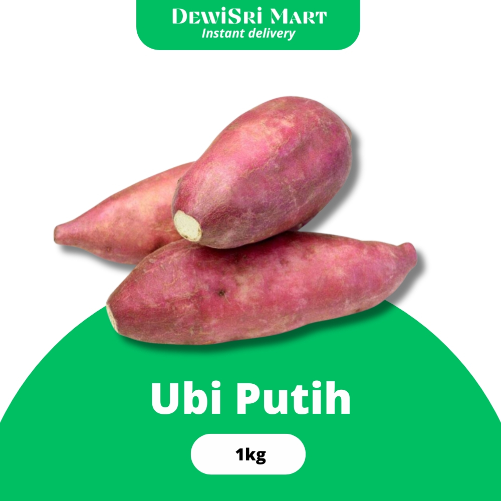 

Ubi Putih 1kg - Dewi Sri Mart