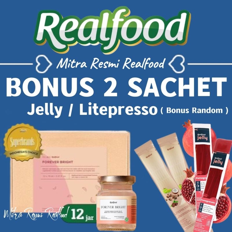 

Realfood Forever Bright 12 jar ( Minuman Sarang Burung Walet ) MRR