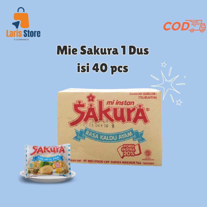 

Mie sakura 1 dus termurah isi 40 pcs rasa kaldu ayam