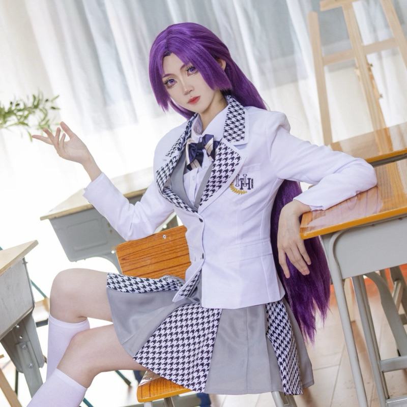 【Lolicos】Ready Blue Lock Hakuho School Cosplay Costume Seishiro Nagi Reo Mikage Female Version Fulls