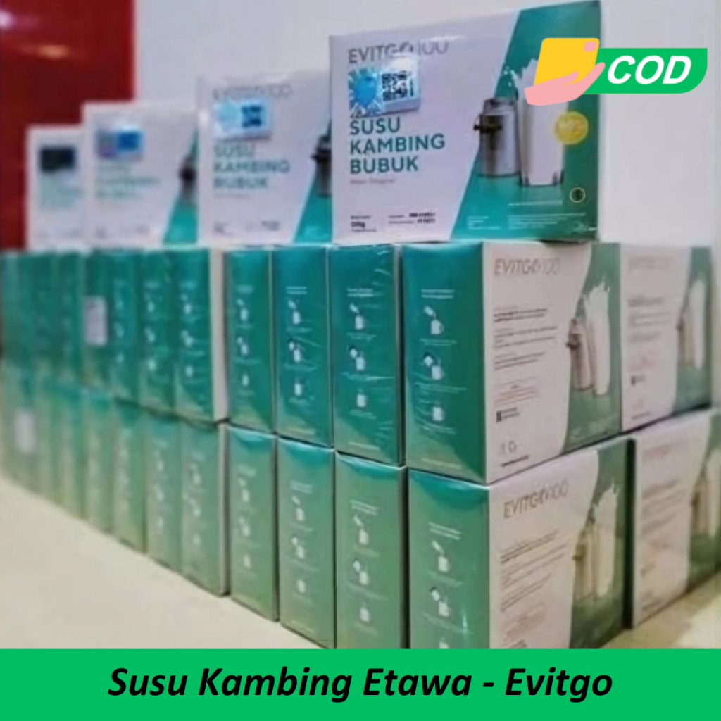 

Susu Kambing Etawa Evitgo - 1 Kotak Kemasan Isi 10 Sachet