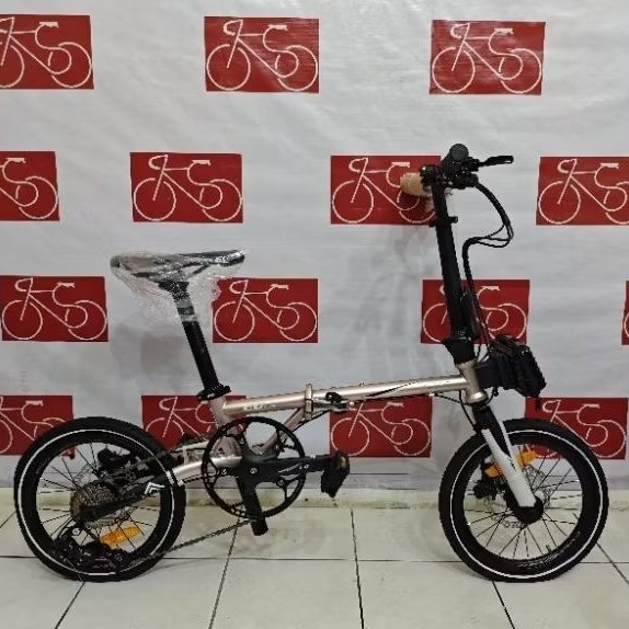 Sepeda Lipat 16 Evergreen Maximus Chromoly 9 Speed