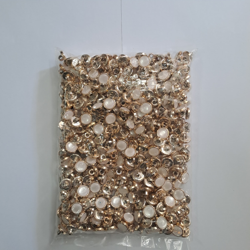 Kancing Hias/Kancing Jamur/Kancing Mutiara 18L Isi 400pcs