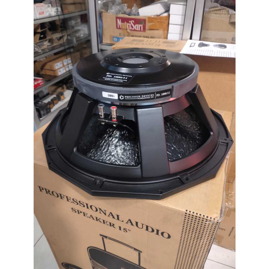 Speaker Komponen PD1880 PD 1880 Precision Devices 18in 18 inchi 1500 Watt Spool 5in VC 5in Subwoofer