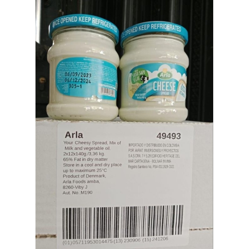 

ARLA Cheese Spread 140gram exp Desember 2024
