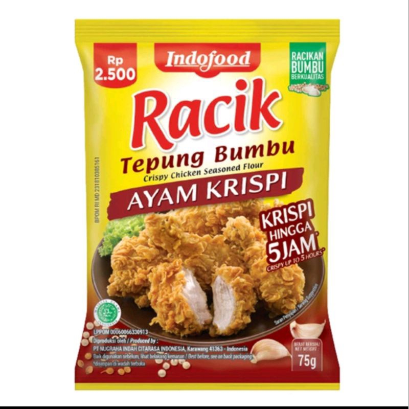 

tepung bumbu racik ayam krispi 75gram